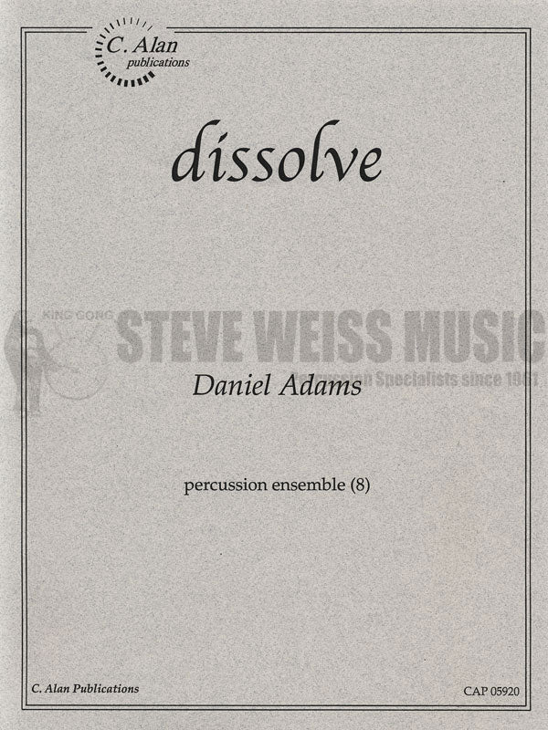 Adams-Dissolve (SP)-B/V/Cro./4M/P
