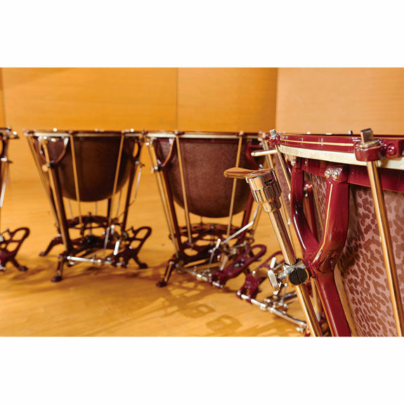 26" Adams Dresden Vintage Timpani American Setup, No wheels - Calf Heads