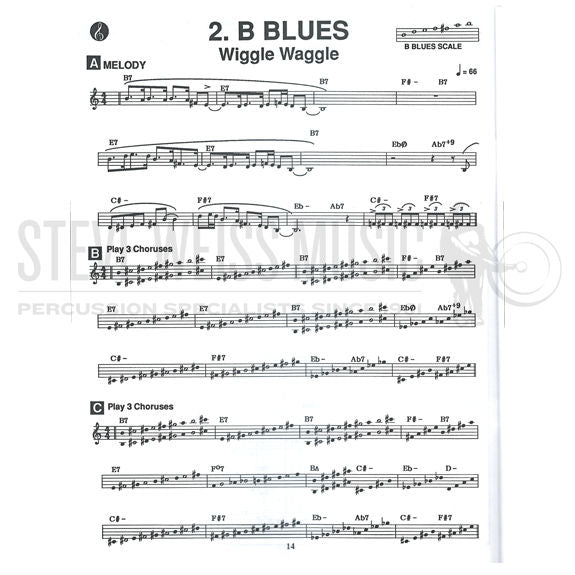 Aebersold-Blues in All Keys (CD)