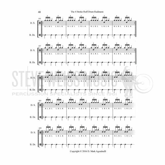 Agostinelli-4 Stroke Ruff Drum Rudiment, The