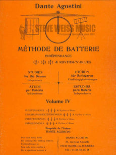Agostini-Methode de Batterie (Vol 4)