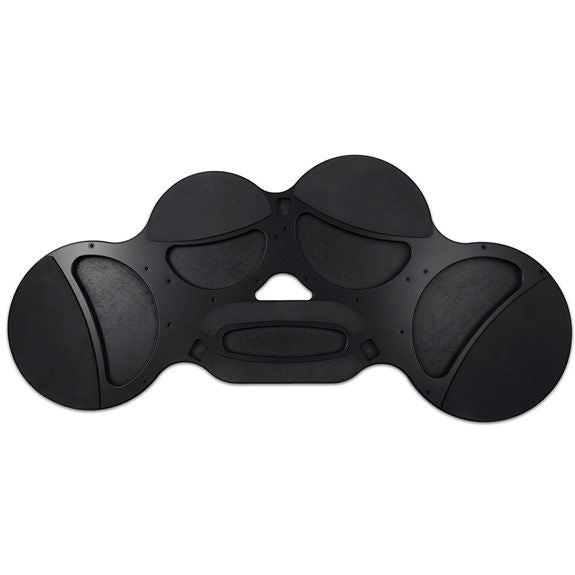 Ahead S-Hoop Chavez Tenor Practice Pad (Black Surface / Red)