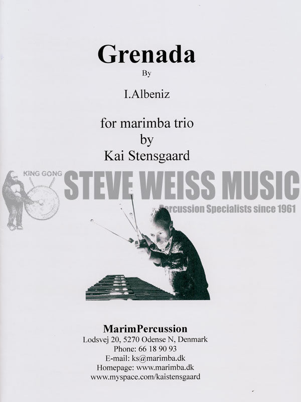 Albeniz-Granada (P) arr. Stensgaard-3M/P