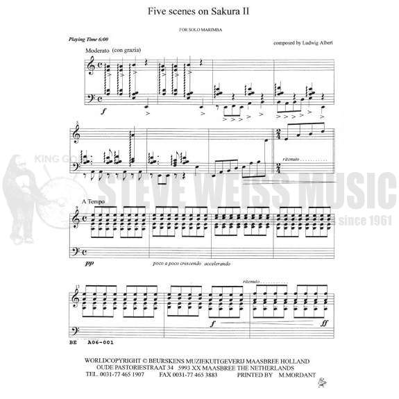 Albert-Five Scenes on Sakura II-M