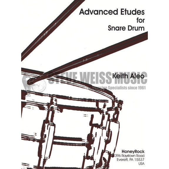 Aleo-Advanced Etudes for Snare Drum