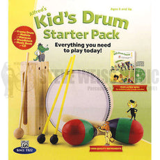 Alfred's Kid's Drum Starter Pack (includes book/CD/instruments)