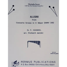 Allegro From Concerto Grosso in C-Major George Frideric Handel arranged by Richard Janicki