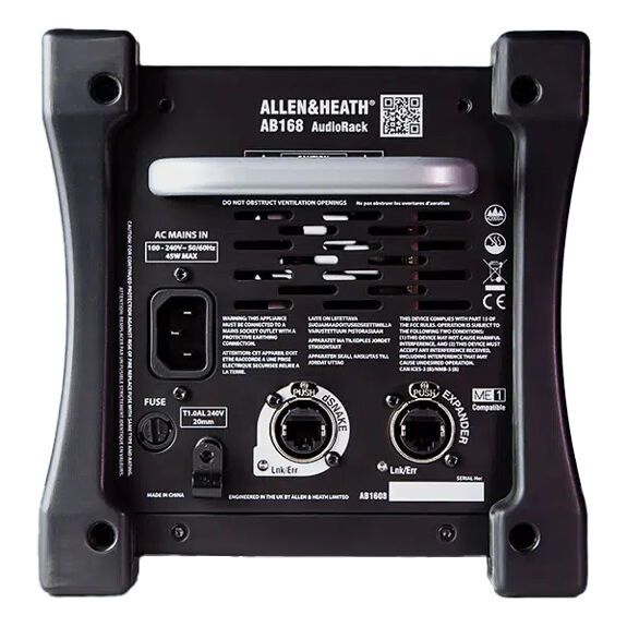 Allen & Heath AB168 16x8 Digital Stage Box for Qu / Avantis / SQ Mixing Systems