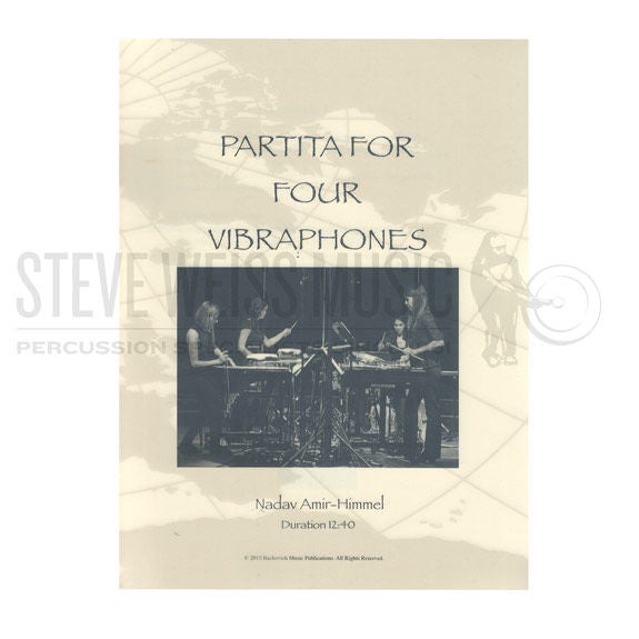 Amir-Himmel-Partita for Four Vibraphones (SP)-4V