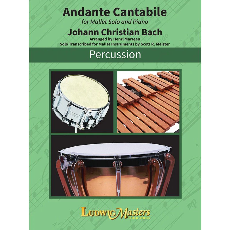 Andante Cantabile by Bach Arranged By Scott Meister