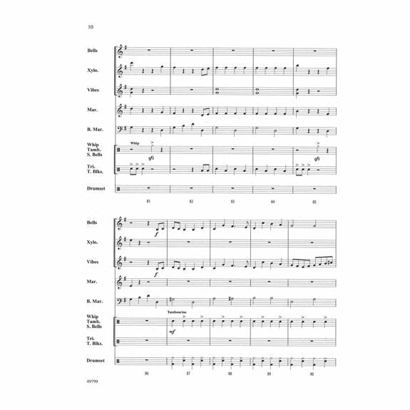 Anderson, L.-Sleigh Ride arr. Mattingly (SP)-B/X/V/2M/2P/DS