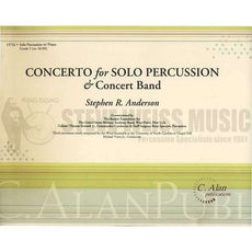 Anderson, S.-Concerto for Solo Percussion & Concert Band (SP) V/M/P/PN Red. OS