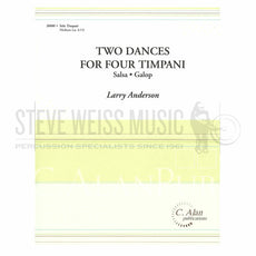 Anderson-Two Dances for Four Timpani-4T