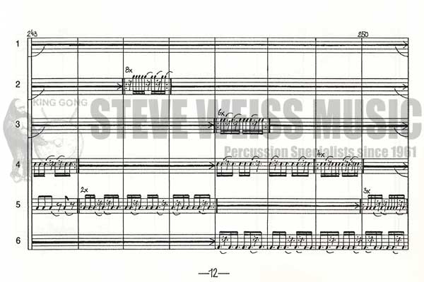 Androsch-Tabledance (SCORE ONLY)