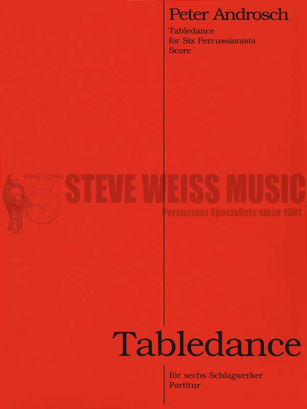 Androsch-Tabledance (SCORE ONLY)