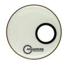 Aquarian Regulator RSM 14" Offset Hole White Bass Head