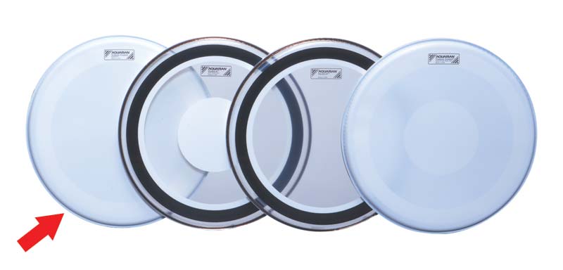15" Aquarian Texture Coated Studio X Drumhead