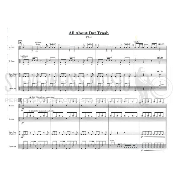 Argenziano-All About Dat Trash (No Buckets...) (SP)-Trash  cans/DS