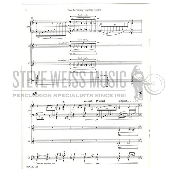 Arlen - Over the Rainbow Ensemble Version arr. Oetomo (SP) - B/2V/2M