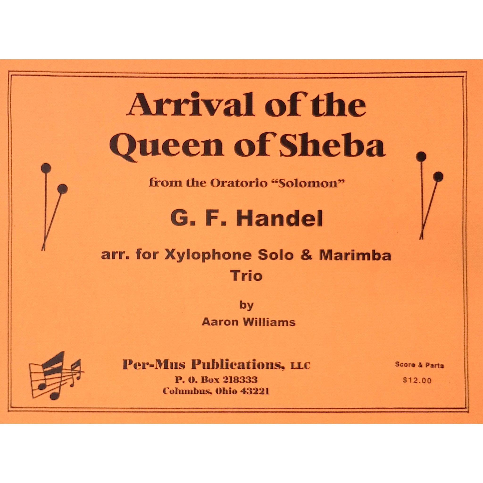 Arrival Of The Queen Of Sheba by George Frideric Handel