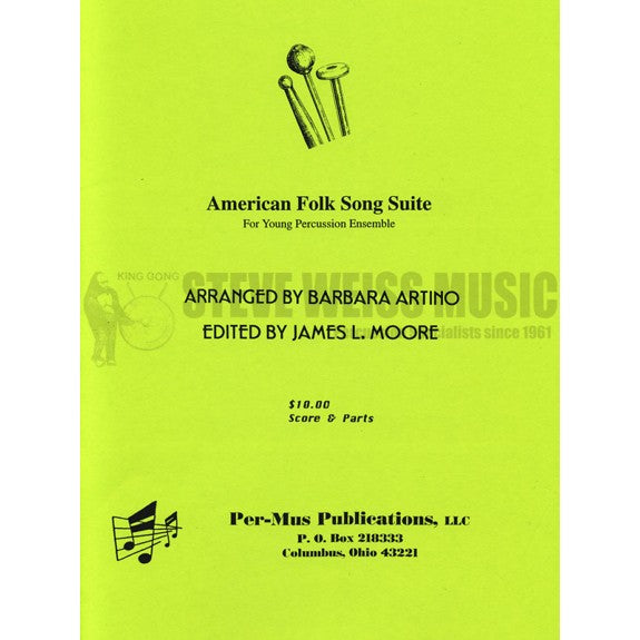 Artino-American Folk Song Suite (SP)-2 Mall ins./P