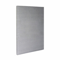 24" x 48" x 2" - ATS Acoustic Panel - Burlap Fabric - Ash Color