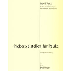 Audition Excerpts for Timpani with Vibraphone Accompaniment by David Panzl Cover