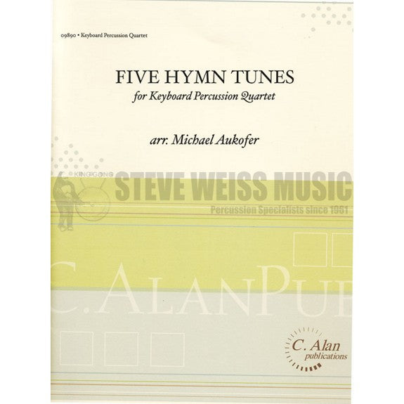 Aukofer-Five Hymn Tunes (SP-4)-B/V/M