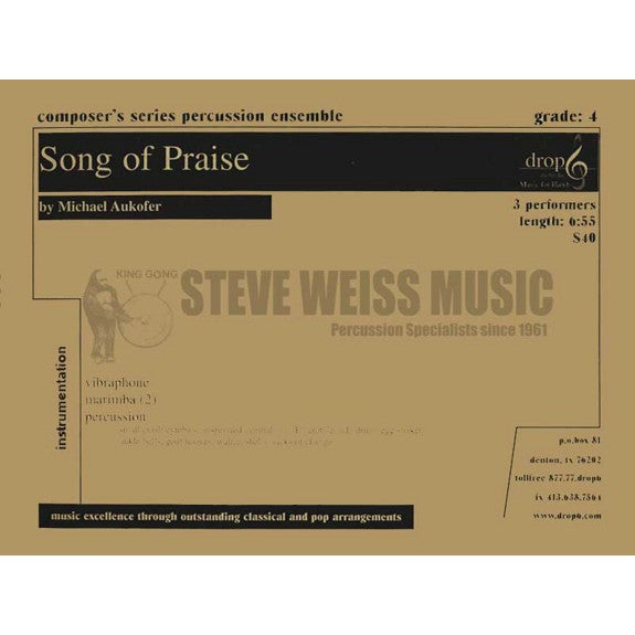 Aukofer-Song of Praise (SP-3)-V/M/P