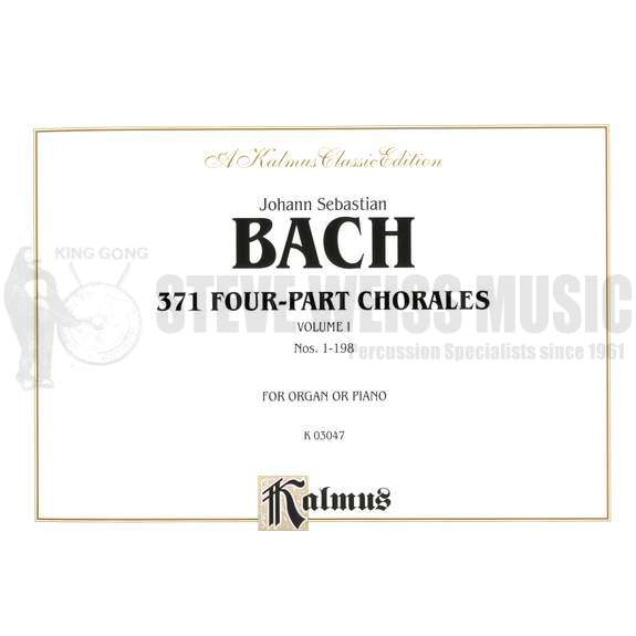 Bach-371 Chorales Vol.1 (1-198)-Mal
