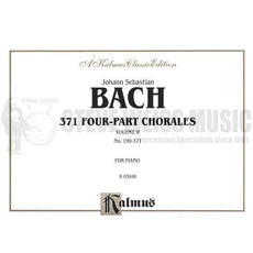 Bach-371 Chorales Vol. 2 (199-371)-Mal