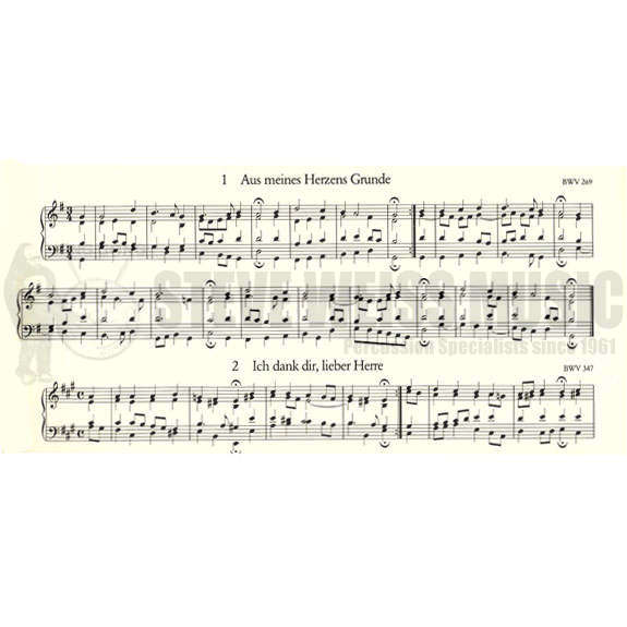 Bach-371 Four Part Chorales COMPLETE-M
