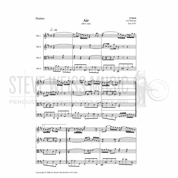 Bach-Air BWV 1068 arr. Klemke (SP)-4M