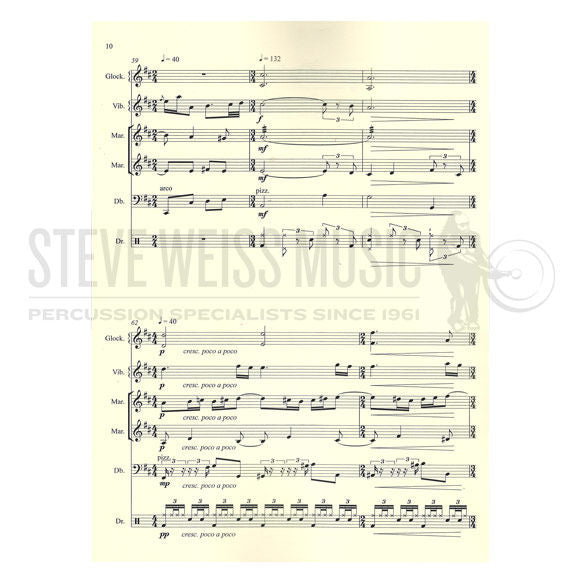 Bach-Air on a G String arr. Landes PERC ENS W/BASS (SP)-B /V/2M/DS/CB