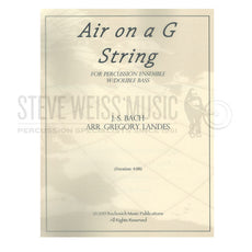 Bach-Air on a G String arr. Landes PERC ENS W/BASS (SP)-B /V/2M/DS/CB