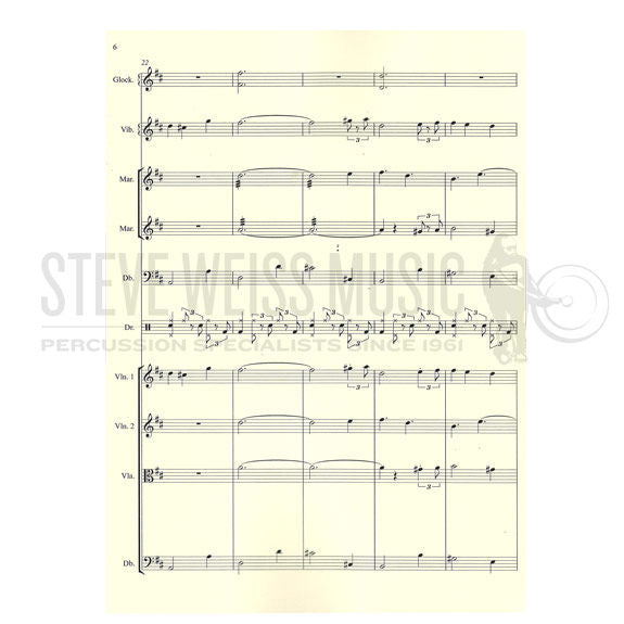 Bach-Air on a G String arr. Landes PERC ENS W/STRINGS (SP)-B /V/2M/DS/CB/2VN/VA