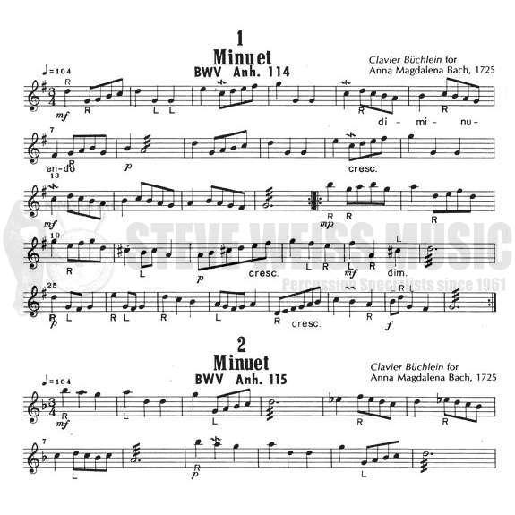 Bach-Bach for Mallet Percussion-Powley-Mal