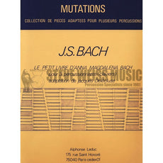 Bach-Book of Anna Magdalena-Delecluse- P/4T/X/V/M
