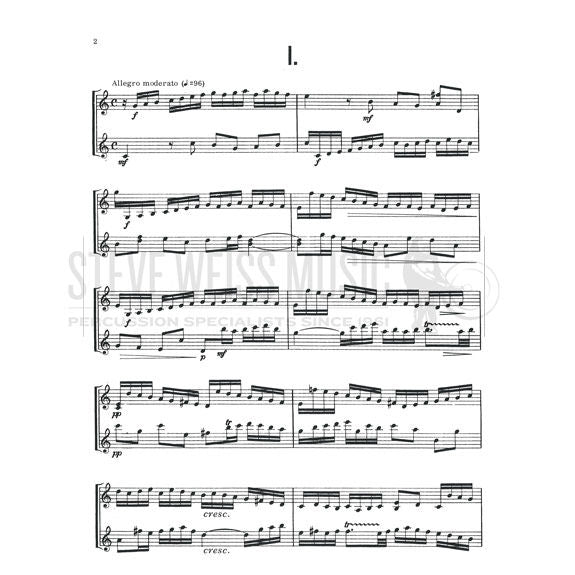Bach-Fifteen Bach Inventions arranged Lang-2Mall. inst.
