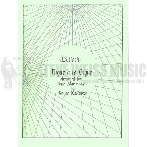 Bach-Fugue a la Gigue arr. Duesterbeck (SP)-4M