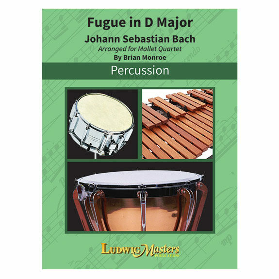 Bach-Fugue in D Major arr. Monroe (SP)-B/V/1-2M