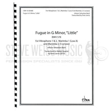 Bach-Fugue in G Minor, Little BWV 578 arr. Jarvis (SP)- 2V/2M