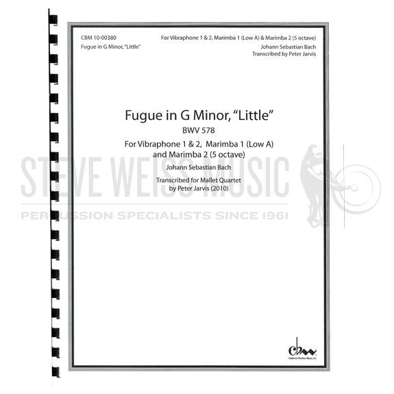 Bach-Fugue in G Minor, Little BWV 578 arr. Jarvis (SP)- 2V/2M