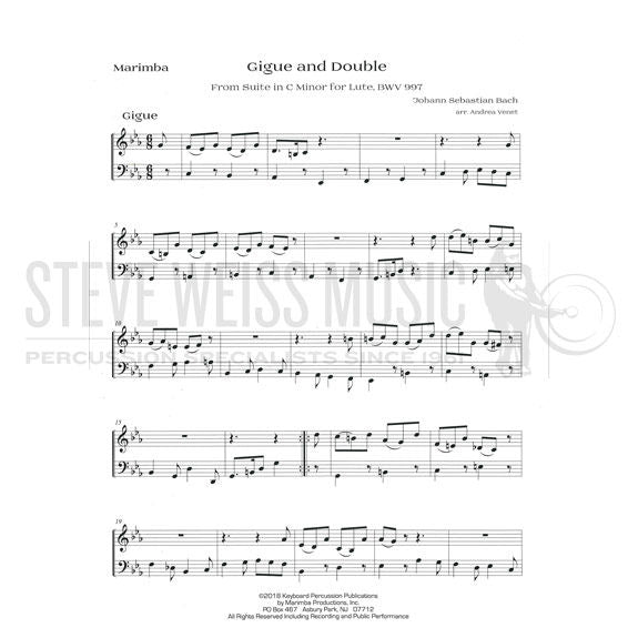 Bach-Gigue and Double arr. Venet (SP)-V/M
