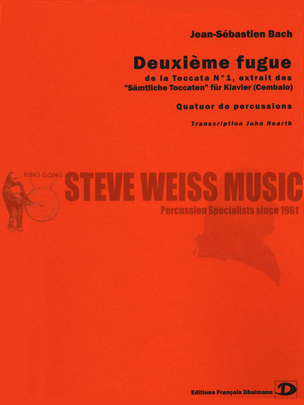 Bach/Hearth-Deuxieme fugue (from Toccata No. 1)(SP-4)-2V/2M