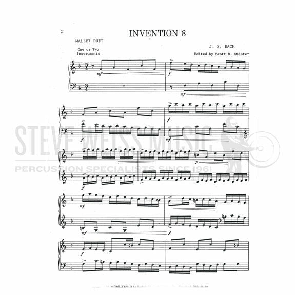 Bach-Invention # 8 in F Major arr. Meister-M