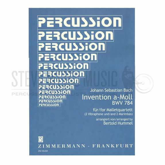 Bach-Invention a-Molll BWV784 arr. Hummel (SP)-2V/2M