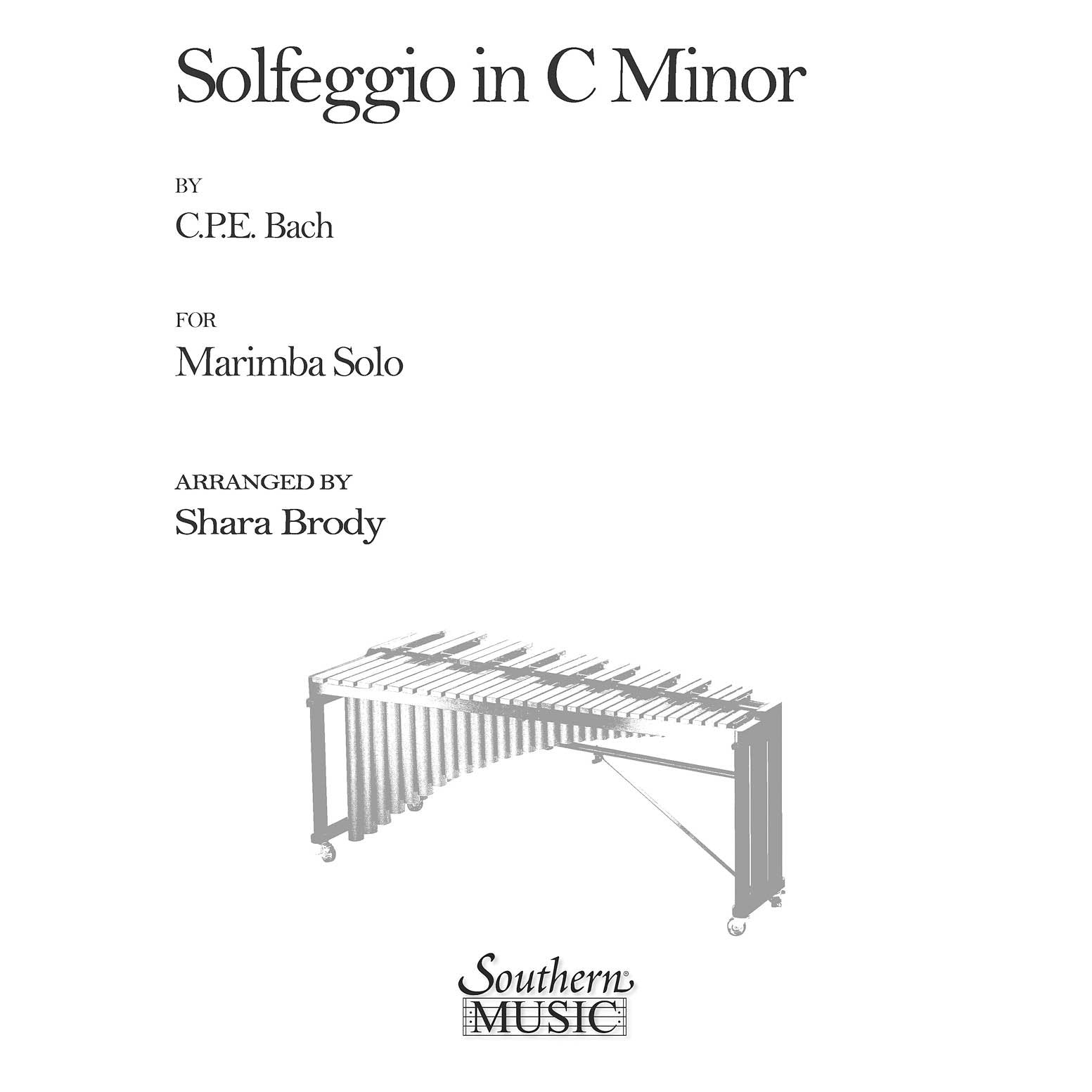 Bach, K.P.E.-Solfeggio in c Minor-Brody-M