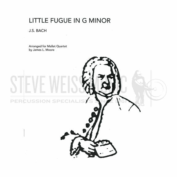 Bach-Little Fugue in g Minor arr. Moore (SP)-4M