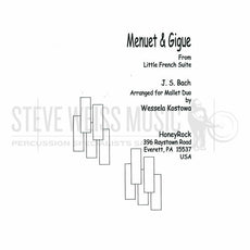 Bach-Menuet & Gigue (Little French Suite)(SP)-Kostowa-V/M